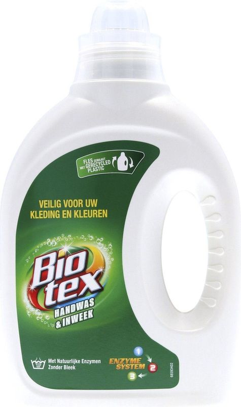 Biotex - Handwas & Inweek Vloeibaar Wasmiddel - 750 ml - Gerecycled Plastic