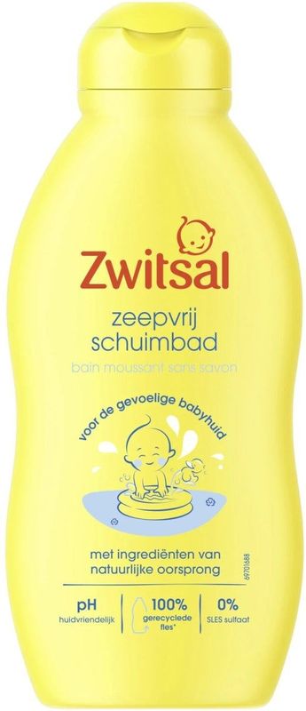Zwitsal Bad - Schuimbad Zeepvrij - 200 ml