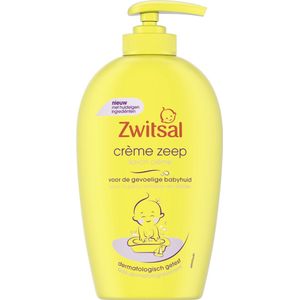 Zwitsal - Zeep Creme - 250ml - met pompje