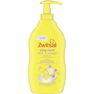 Zwitsal Bad & Wasgel - Pompje Slaap Zacht lavendel 400ml