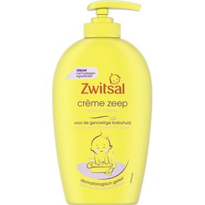 6x Zwitsal Crème Zeep met Pompje 250 ml