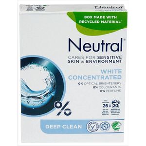Neutral - Waspoeder - Wit - 20 Wasbeurten - 975 Gram