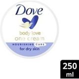 2+1 gratis: Dove Hydraterende Bodycrème One Cream Rich 250 ml