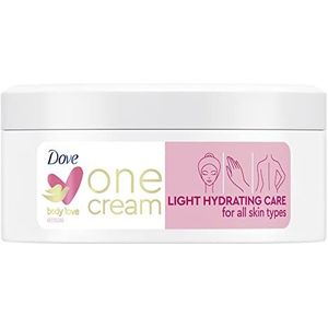 Dove - Body Love One Cream Light - Hydraterende Bodycrème - Ceramide Restoring Serum