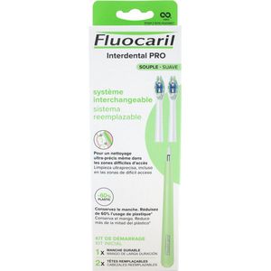 Fluocaril Interdental Pro Flexibel Verwisselbaar Systeem Starter Kit