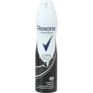 Rexona Advanced Deo Spray Invisible Black & White 150 ml