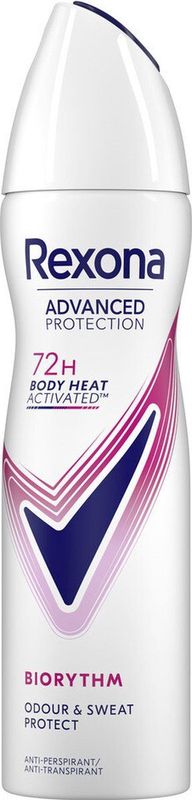 Rexona Deodorant Spray Advanced Protection Ultra Dry Biorythm 150 ml