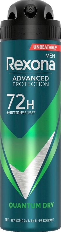 Rexona Men Deodorant Spray Advanced Protection Quantum Dry 150 ml