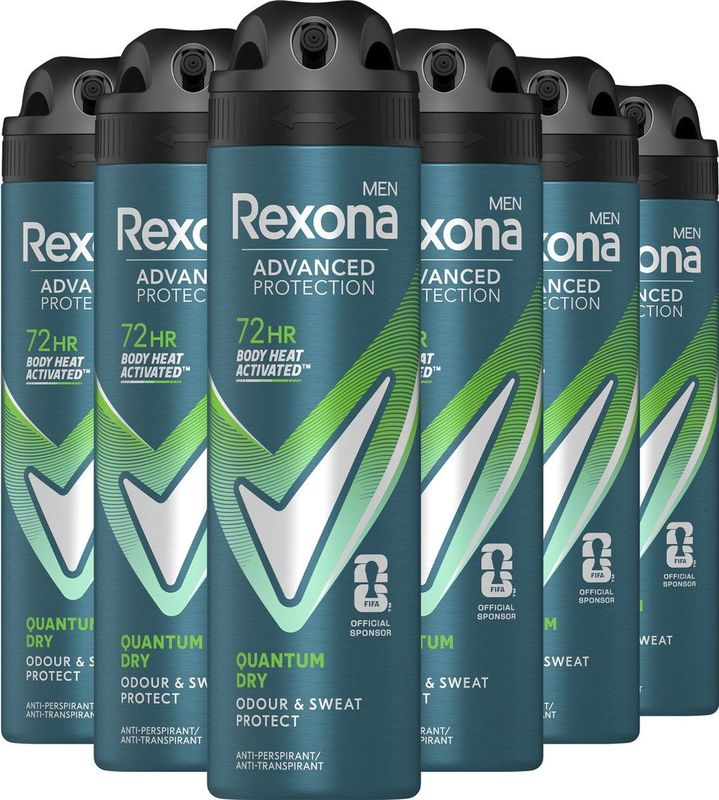Rexona - Men Advanced Protection Quantum Dry - Anti-Transpirant Spray - 72 Uur Bescherming