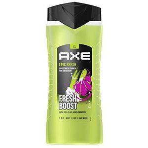 Axe Epic Fresh Douchegel voor Gezicht, Lichaam en Haar 400 ml