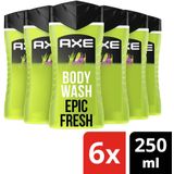 Axe 3-in-1 Douchegel - Epic Fresh - 6 x 250 ml