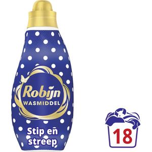 Robijn Klein & Krachtig Wasmiddel Stip & Streep 18 Wasbeurten