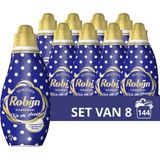 Robijn vloeibaar wasmiddel Stip & Streep - Specials 720ml (8 flessen - 144 wasbeurten)