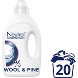Neutral Wol & Fijn Vloeibaar Wasmiddel  20 wasbeurten