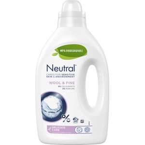 Neutral vloeibaar wasmiddel fijn 1 liter (20 wasbeurten)