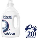 Neutral vloeibaar wasmiddel color 1 liter (20 wasbeurten)