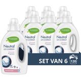 Neutral Vloeibaar Wasmiddel - Kleur - zorgt voor de gevoelige huid - 6 x 20 wasbeurten
