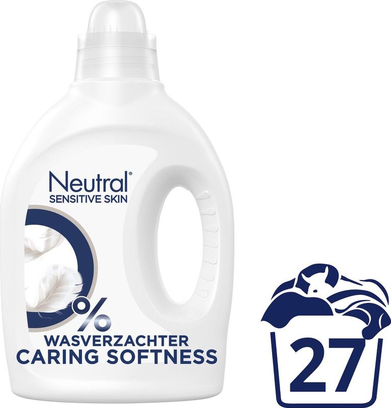 Neutral - Wasverzachter - Parfumvrij - 0% Kleurstoffen - 1 Liter