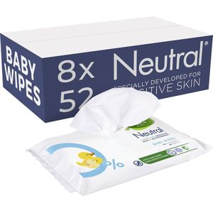 Neutral Billendoekjes - Parfumvrij - 416 doekjes - Voordeelverpakking
