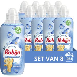 Robijn Classics wasverzachter Morgenfris - 8 x 33 wasbeurten - 264 wasbeurten