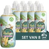 Robijn Collections - Kokos Wasverzachter - 1000ml - 100% Gerecycled Plastic