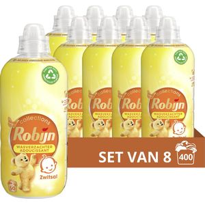 Robijn Wasverzachter Zwitsal 1250 ml (8 flessen - 400 wasbeurten)