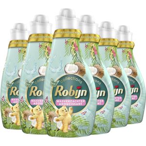 Robijn - Vloeibare Wasverzachter Collections - Kokos Sensation - 6 x 50 wasbeurten - Voordeelverpakking