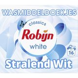 Robijn - Classics Stralend Wit - Wasmiddeldoekjes - 16 Stuks
