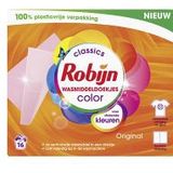 Robijn Classics wasmiddeldoekjes Color (16 wasstrips)