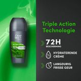 Dove Men+Care Advanced Extra Fresh Anti-Transpirant Deodorant Roller - 6 x 50 ml - Voordeelverpakking