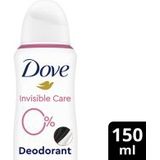 Dove - Deodorant Spray - Invisible - 150 ml - 0% Aluminiumzouten