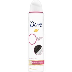Dove - Deodorant Spray - Invisible - 150 ml - 0% Aluminiumzouten