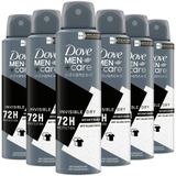 Dove Men+Care Advanced Invisible Dry anti-transpirant deodorant spray - 6 x 150 ml
