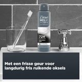 Dove Men+Care Advanced Anti-Transpirant Deodorant Spray - Invisible Dry - met anti-bacteriële geurbestrijding - 6 x 150 ml