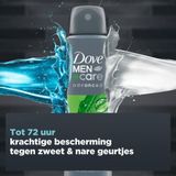 Dove Men+Care Advanced Anti-Transpirant Deodorant Spray - Extra Fresh - met anti-bacteriële geurbestrijding - 6 x 150 ml