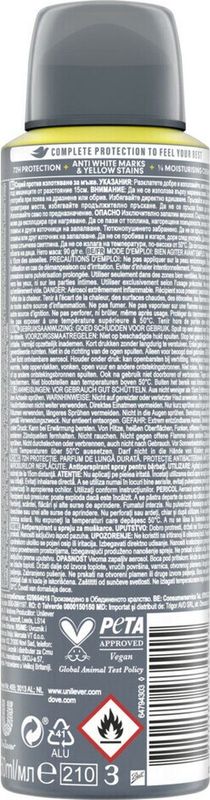 6x Dove Deodorant Men+ Care Invisible Fresh 150 ml