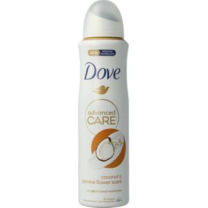 2+2 gratis: Dove Deodorant Spray Coconut & Jasmine Flower 150 ml