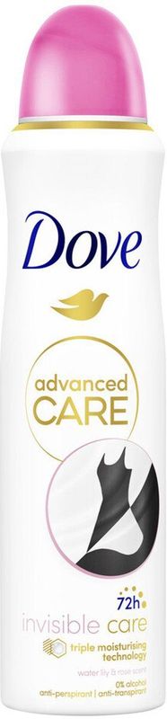 Dove - Advanced Care Invisible Care - Deodorant Spray - 150 ml