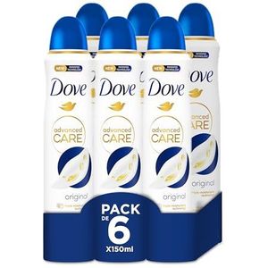 Dove Advanced Care Original Protection Deodorant 72 uur spray 150 ml 6 stuks