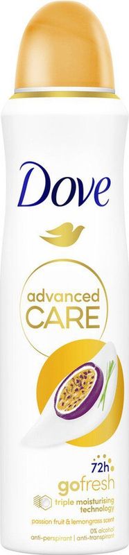 Dove - Go Fresh - Deodorant - Passievrucht & Citroengras - 150 ml