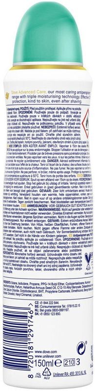 Dove - Go Fresh - Deodorant Spray - Peer & Aloe Vera