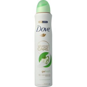 2e halve prijs: Dove Deodorant Spray Cucumber & Green Tea 200 ml