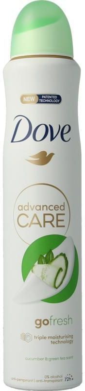 Dove - Advanced Care Deodorant Spray - Komkommer & Groene Thee - 200 ml
