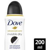 Dove - Advanced Care - Deodorant Spray - 200 ml - Zonder Alcohol