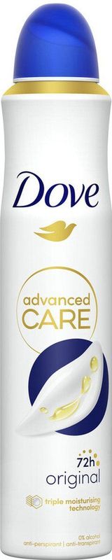 Dove - Advanced Care - Deodorant Spray - Original - 200 ml