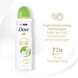 Dove - Advanced Care - Deodorant Spray - Komkommer & Groene Thee - 200 ml