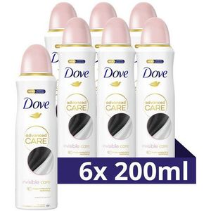 Aanbieding: Dove Deodorant Spray Invisible Care (6 stuks - 200 ml)