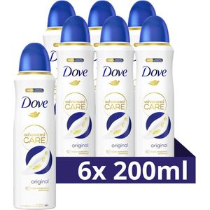 6x Dove Deodorant Spray Original 200 ml