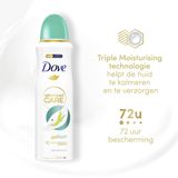 6x Dove Deodorant Spray Pear Aloe Vera 200 ml