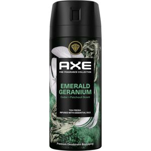 AXE Fine Fragrance Collection Emerald Geranium - Premium Deodorant Bodyspray - 150 ml